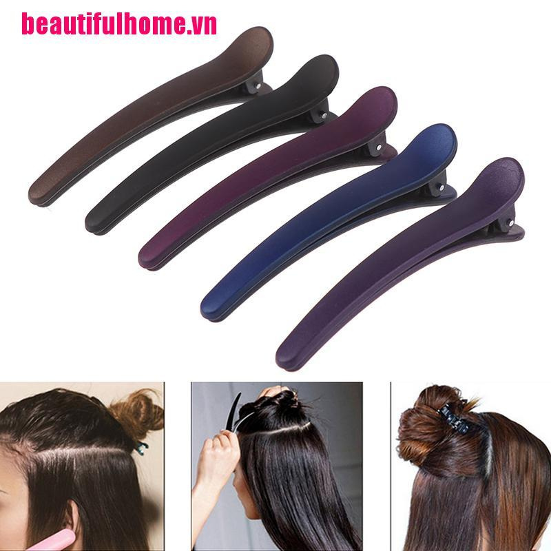 (Hàng Mới Về) Kẹp Tóc Vịt Nhựa Chống Trượt Tiện Lợi