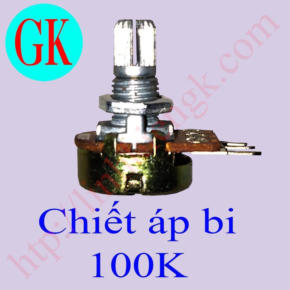 Chiết áp 100K đơn bi [K-06-15]