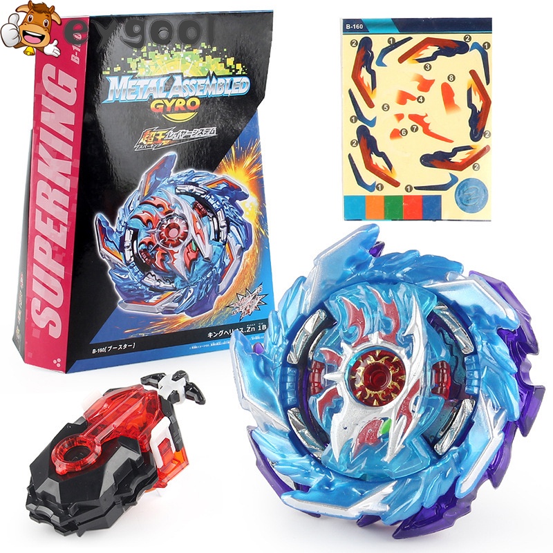 Set Con Quay Đồ Chơi Beyblade Burst B-160 B-184 LR Launcher 1B / superking / sparking