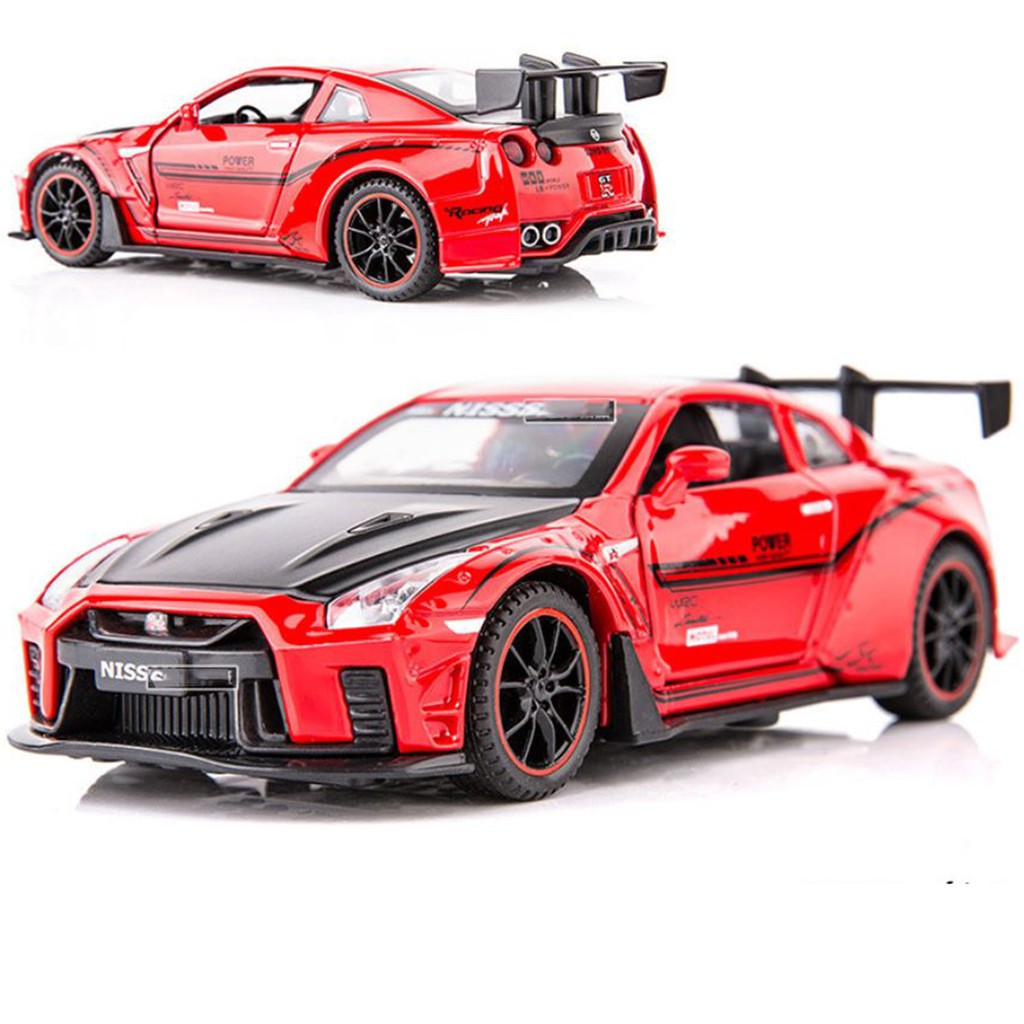 Xe mô hình kim loại Nissan GTR R35 tỷ lệ 1:32