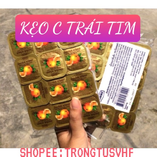 [Deal 1k] Kẹo C Trái Tim Thái Lan