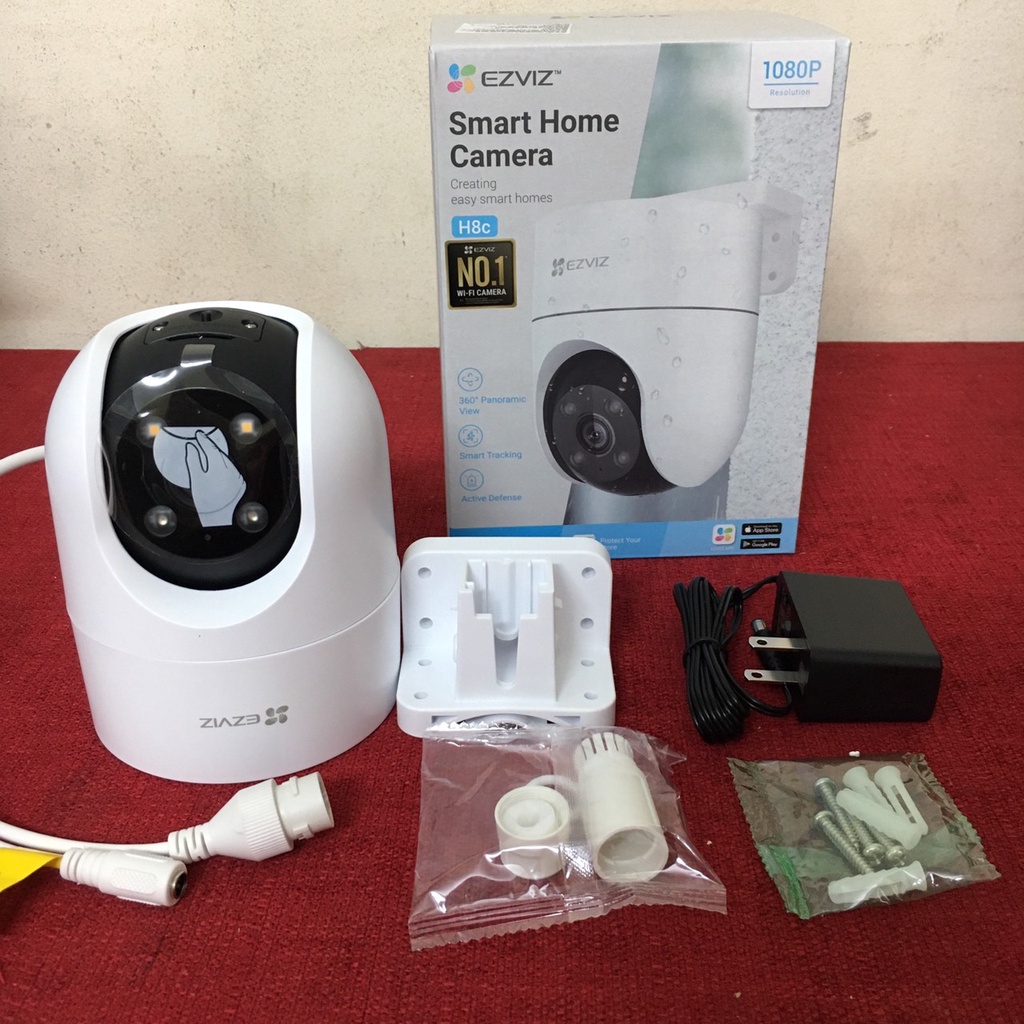 Camera ngoài trời Ezviz C8W 2K, H8C, H8 Pro 3K, quay quét 360, đàm thoại 2 chiều. có màu đêm, còi hú báo động