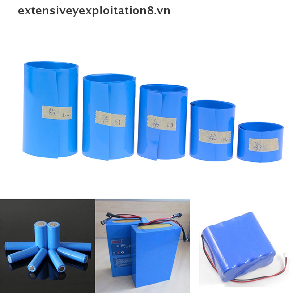 Cuộn Băng Keo PVC Chịu Nhiệt Dùng Quấn Pin 18650 Li-ion Chuyên Dụng