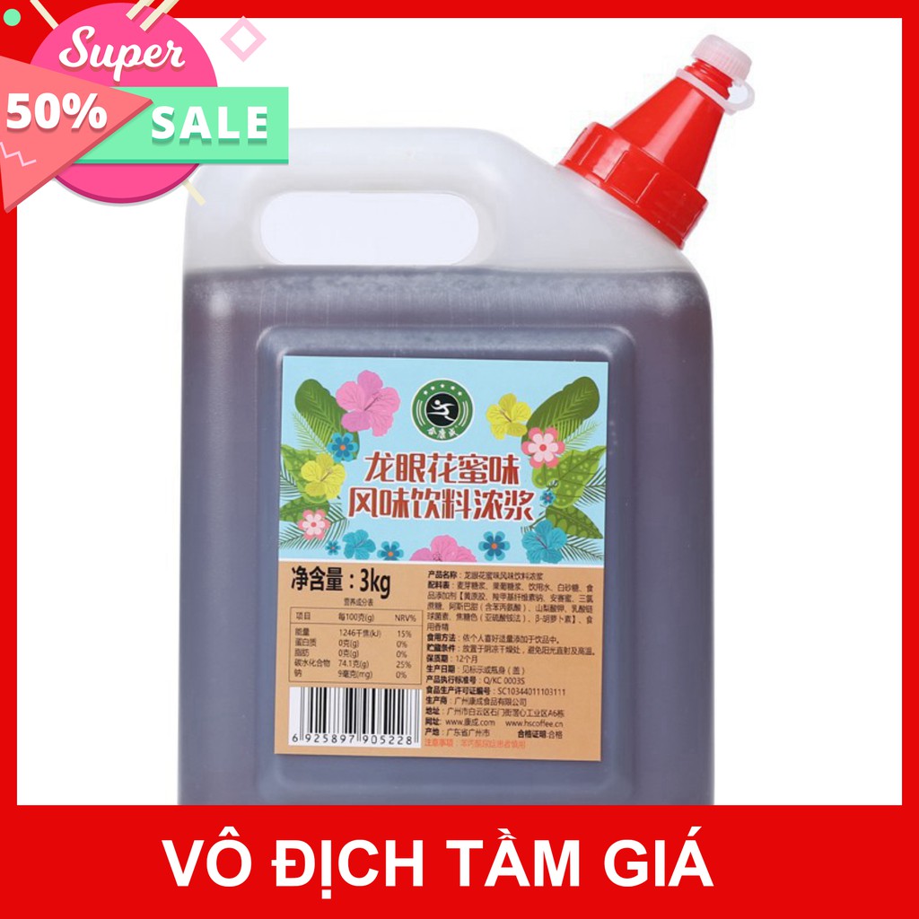 MẬT ONG HOA HỒNG 3KG  BAO BÌ MỚI