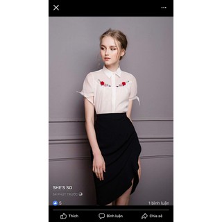Thanh lý rẻ áo sơ mi thiết kế hãng She’s So