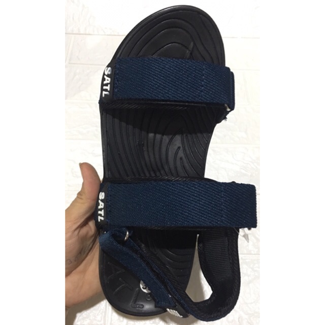 Giày Sandal SATL nam full xanh đen (chính hãng giá gốc)