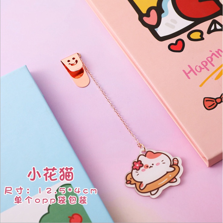 Book mark, dây kẹp sách đánh dấu trang hình thú siêu cute BAG U BOOKMARKTHU165