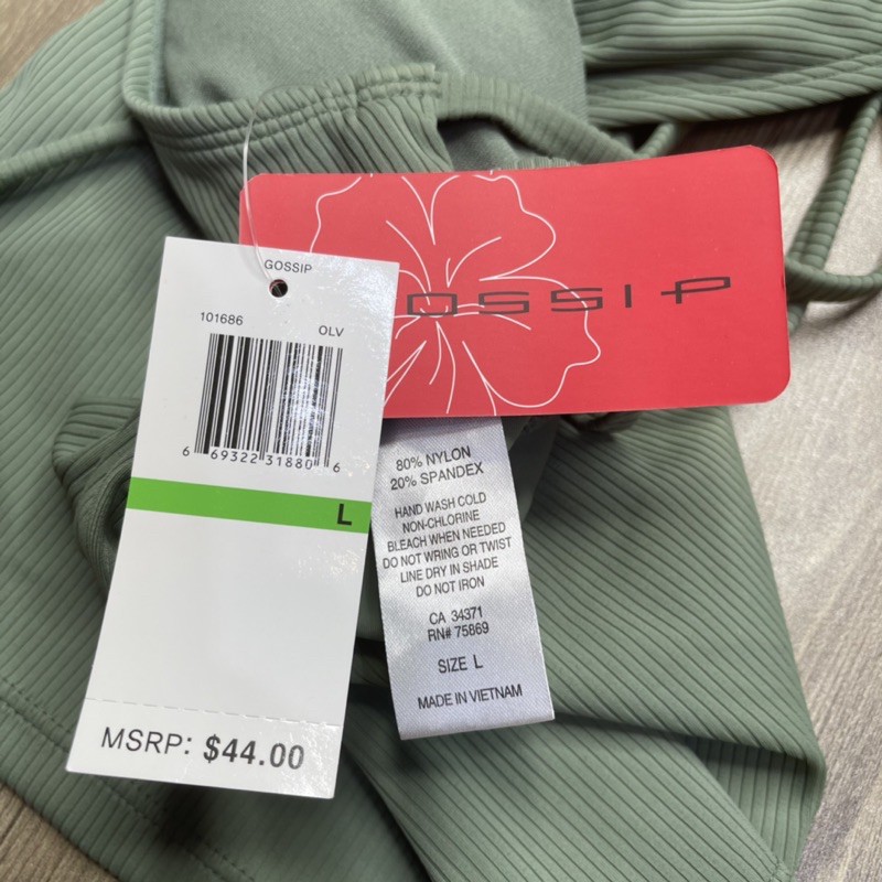Tankini top sọc gân | BigBuy360 - bigbuy360.vn