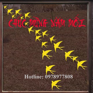 [Chữ Việt Nam] Decal Tết 2024