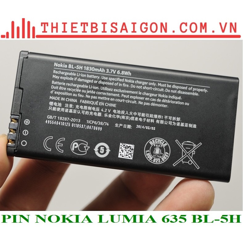 PIN NOKIA LUMIA 635 BL-5H