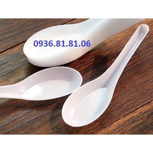 Combo 10 gói muỗng nhựa ngắn cao cấp (1000 muỗng)