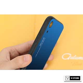 Ốp lưng iPhone XR - Gradient edition, chất liệu kính cường lực