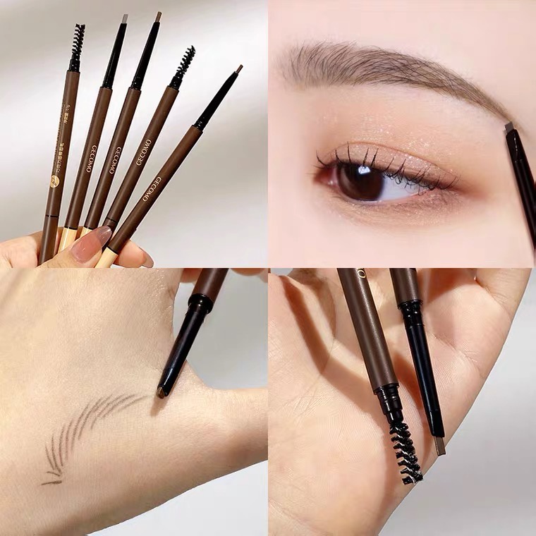 Chì kẻ mày đầu nhỏ tam giác tự nhiên không thấm nước lâu trôi nội địa Trung