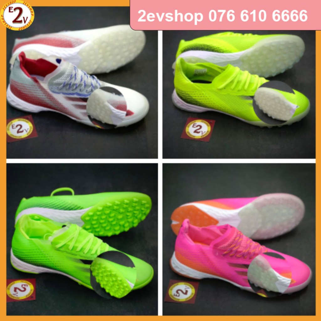 Giày đá bóng thể thao nam 𝐗 𝐆𝐡𝐨𝐬𝐭𝐞𝐝 Colorful mới, giày đá banh cỏ nhân tạo chất lượng - 2EVSHOP