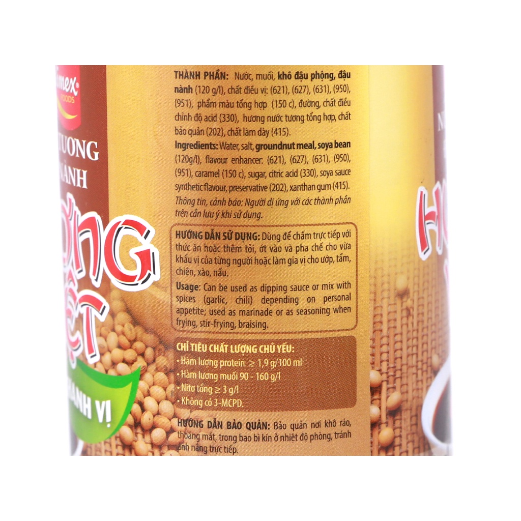 Combo 2 Chai Nước tương đậu nành thanh vị Hương Việt 500ml