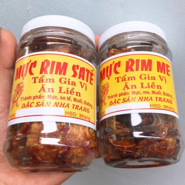 Mực Rim Me. Mực Rim Sa tế Nguyên Con - đặc sản Nha Trang