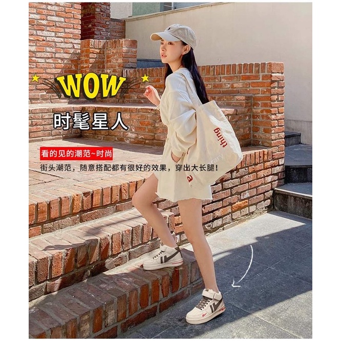 giày thể thao cao cổ nữ thời trang ulzzang,giày sneaker Luhana sẵn hàng | WebRaoVat - webraovat.net.vn