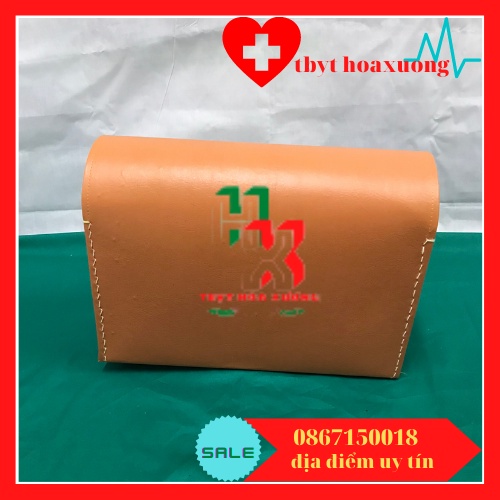 [Hàng Cao Cấp] Túi Cứu Thương Y Tế -Túi Cứu Thương Chữ Thập Cỡ Đại 35x27x12cm - Màu Da Bò