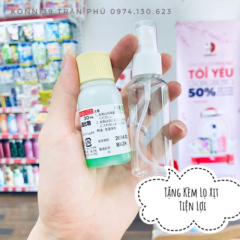 Kích Thích Mọc Tóc Tinh Chất Thảo Dược Sato Arovics Nhật Bản Lọ 30ML, Tặng Kèm Lọ Xịt