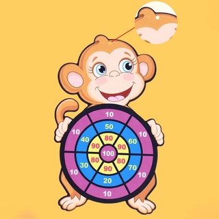 Bảng phi tiêu dính bóng cho bé, đồ chơi phi tiêu dính bóng