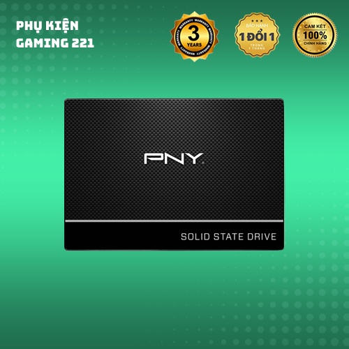 Ổ Cứng SSD PNY CS900 120GB - 240GB Sata III - Hàng Chính Hãng