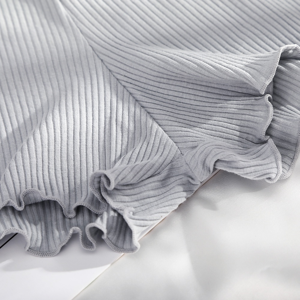 Quần lót boxer LEVAO vải cotton phối ren thời trang cho nữ