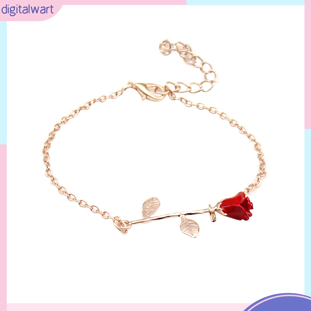 Vòng Đeo Tay Kiểu Dáng Hoa Hồng Thời Trang Phong Cách Cho Nữ