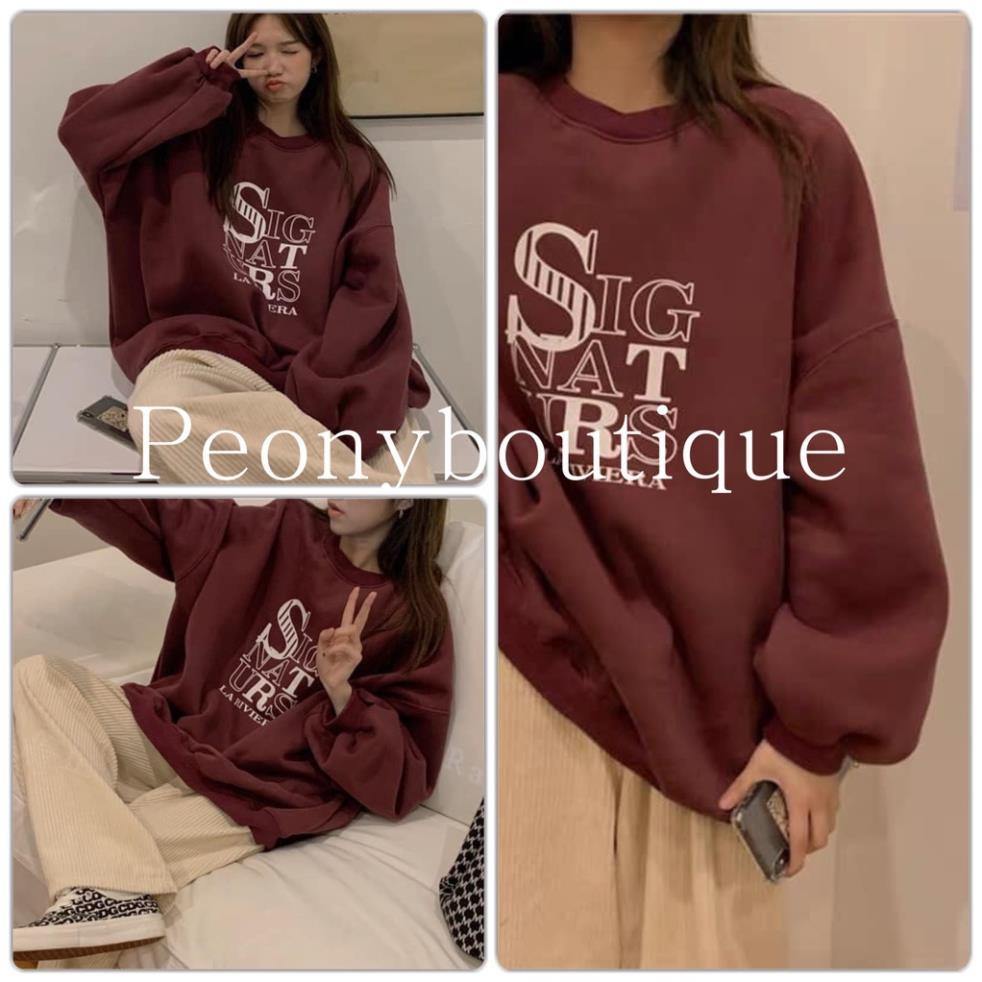 🌸 Sweater form rộng tay bồng, hoodie vintage kiểu dáng hàn quốc cá tính Ulzzang 🌸 !