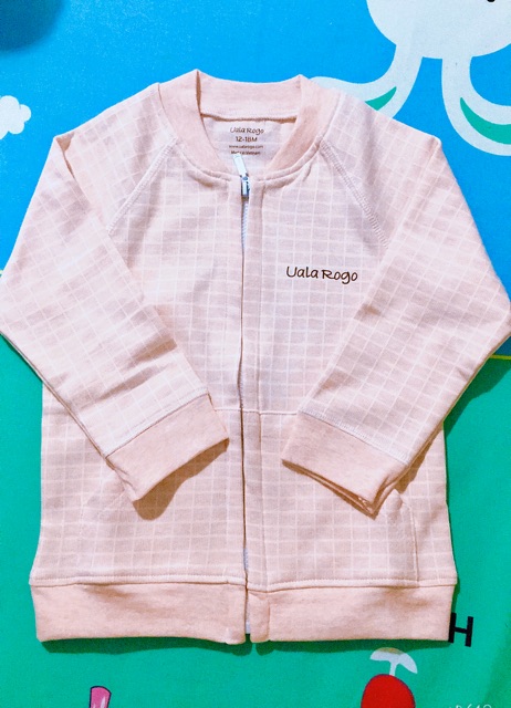 Áo khoác nỉ ualarogo sz 12-18M