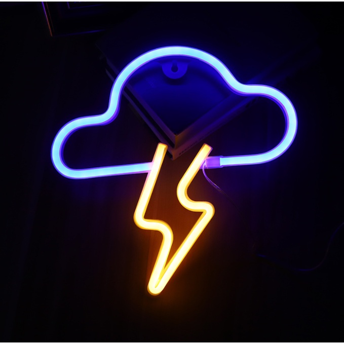 Đèn Led Neon Decor Phòng Ngủ Mẫu Mã Đa Dạng - BinaShop