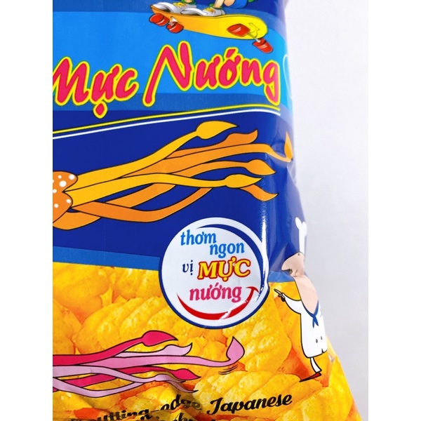 Bánh snack mực nướng Jojo 38g