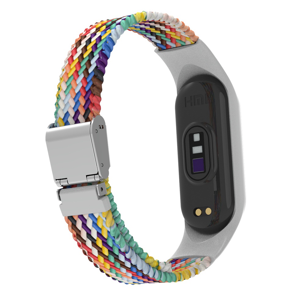 Dây Đeo Thay Thế Bằng Nylon Cho Đồng Hồ Xiaomi Mi band 7 6 5 4 Mi7 Mi6 Xiaomi Miband 7 6 5 47