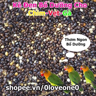 1kg Hạt Kê Đen Bổ Dưỡng Cho Hamster-Chim-Gà