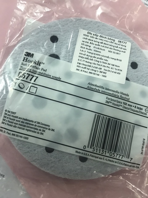 Đế đệm xốp đánh bóng 3M 05777 -152mm