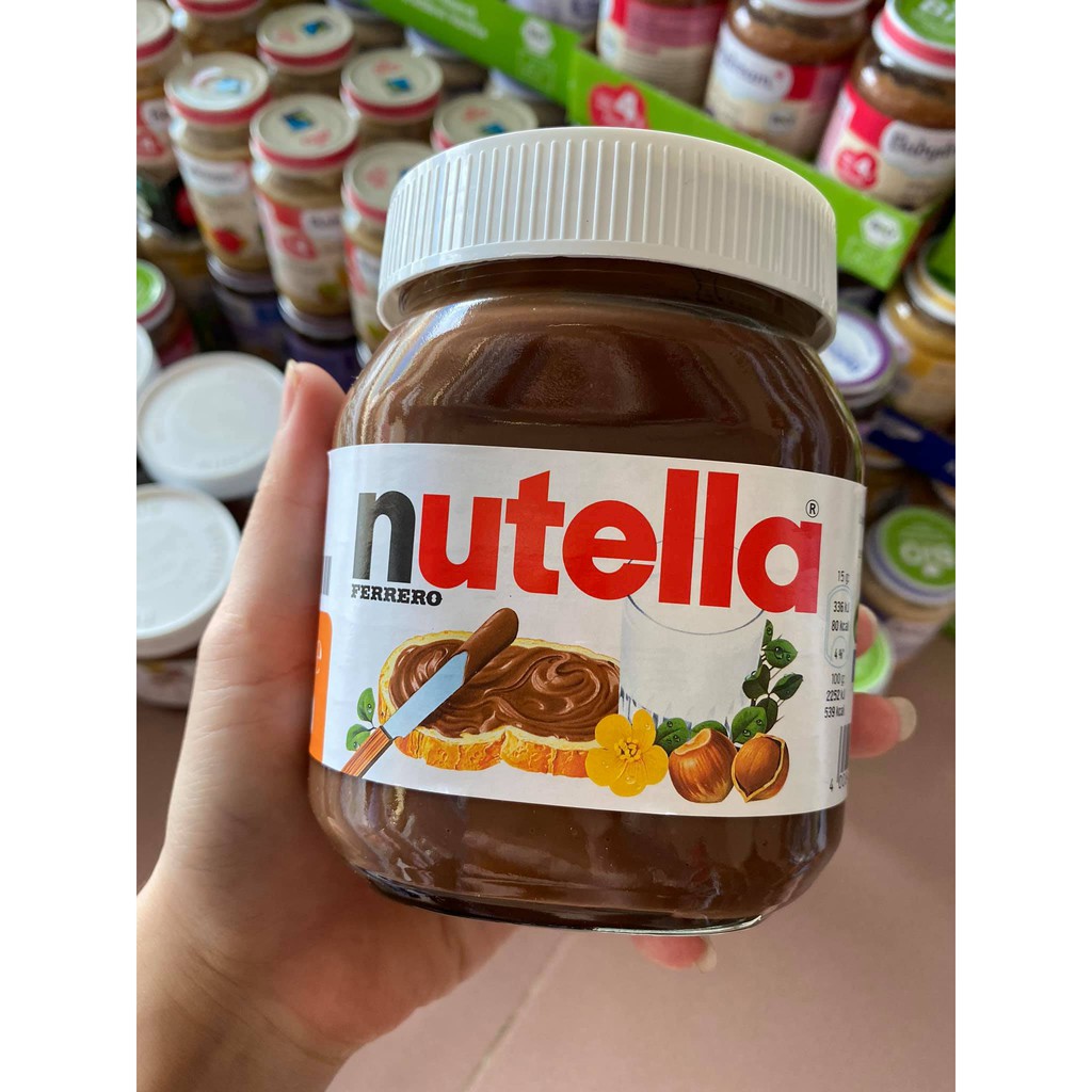 Sốt sô cô la hạt dẻ NUTELLA hủ 850g / 450g / 350g - Mỹ.
