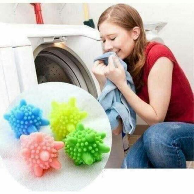 10 quả cầu gai giặt máy giặt