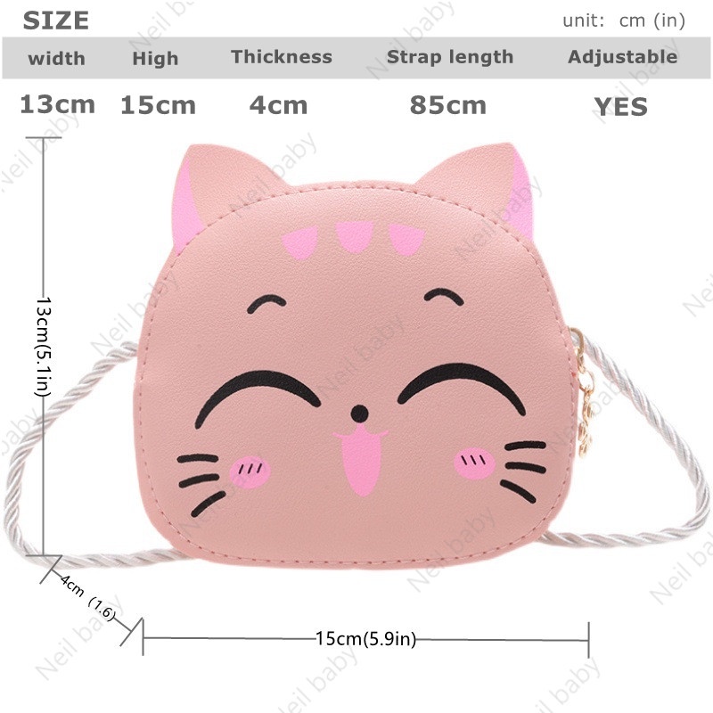 Túi Đeo Chéo Bằng Da Pu Thời Trang Năm 2021 Dành Cho Bé Trai Và Bé Gái