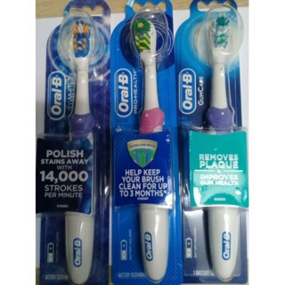 Bàn chải đánh răng dùng pin Oral-B của Mỹ