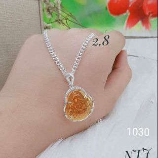 Dây chuyền mặt phật cho bé trai bạc 925( kèm feedback khách hàng đẹp khách đặt thêm)