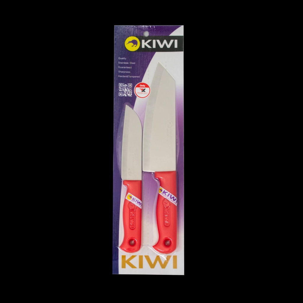 Bộ 2 dao kiwi tiện lợi 475 & 173P cán nhựa Thái Lan hàng nhập khẩu
