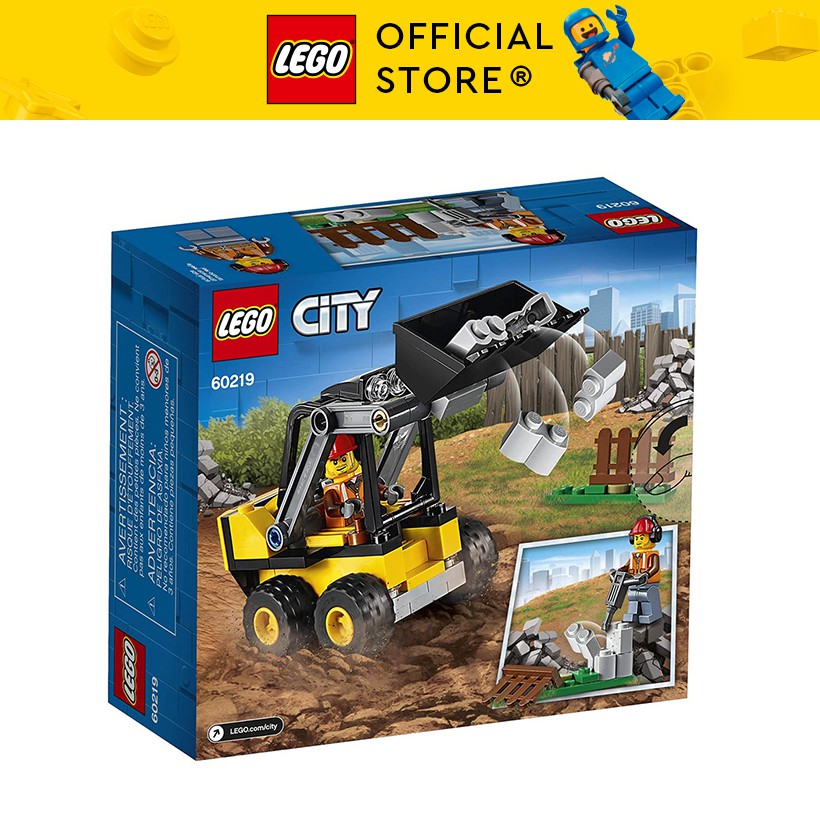 LEGO CITY 60219 Xe Xúc Công Trình ( 88 Chi tiết)