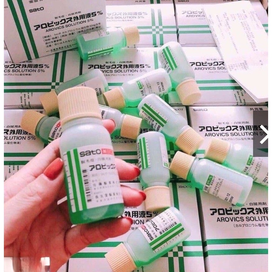 TINH CHẤT KÍCH MỌC TÓC THẢO DƯỢC SATO NHẬT BẢN 30ML