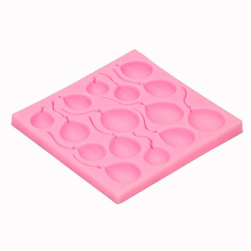 NICKOLAS Khuôn Silicone Cấp Thực Phẩm Làm Bánh Sinh Nhật Hình Khinh Khí Cầu
