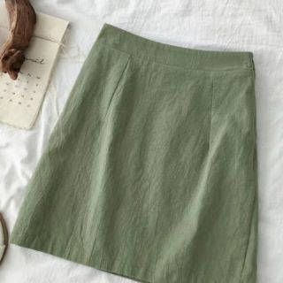 Set áo kẻ váy xanh( kèm ảnh thật)