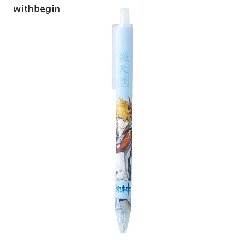 Bút bi ngòi 0.5mm họa tiết Genshin Impact độc đáo dễ thương