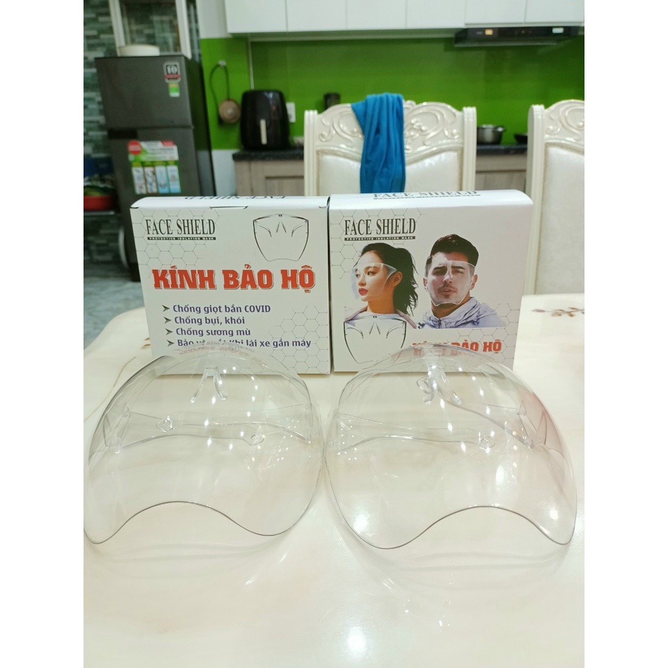 Kính chống giọt bắn kính bảo hộ trong suốt an toàn không mờ