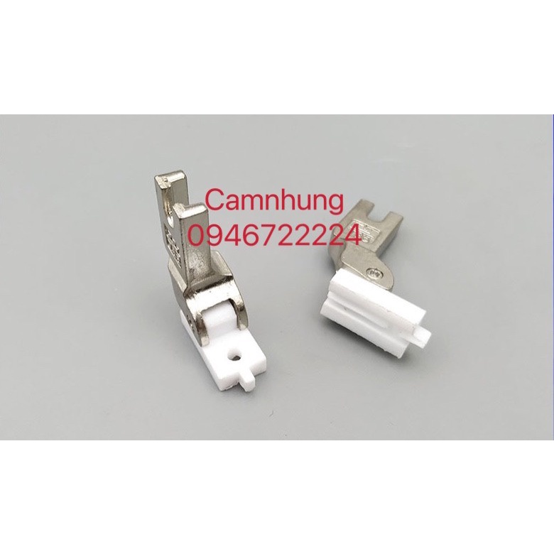 Chân vịt tra dây kéo dấu bằng nhựa sử dụng cho máy công nghiệp cơ và điện tử