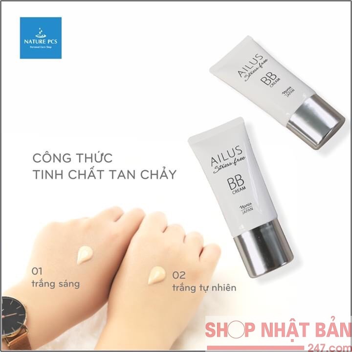 Kem Nền BB Naris Cosmetic Alius Stress Free BB Cream 30g