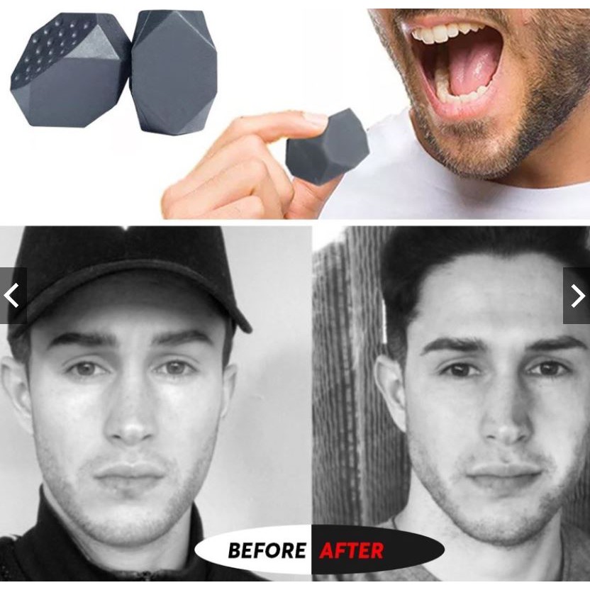 Dụng cụ tập cơ hàm & cơ mặt - Giảm mỡ mặt - Tạo hình nam tính - GYM - ALPHALINE - JAWLINER