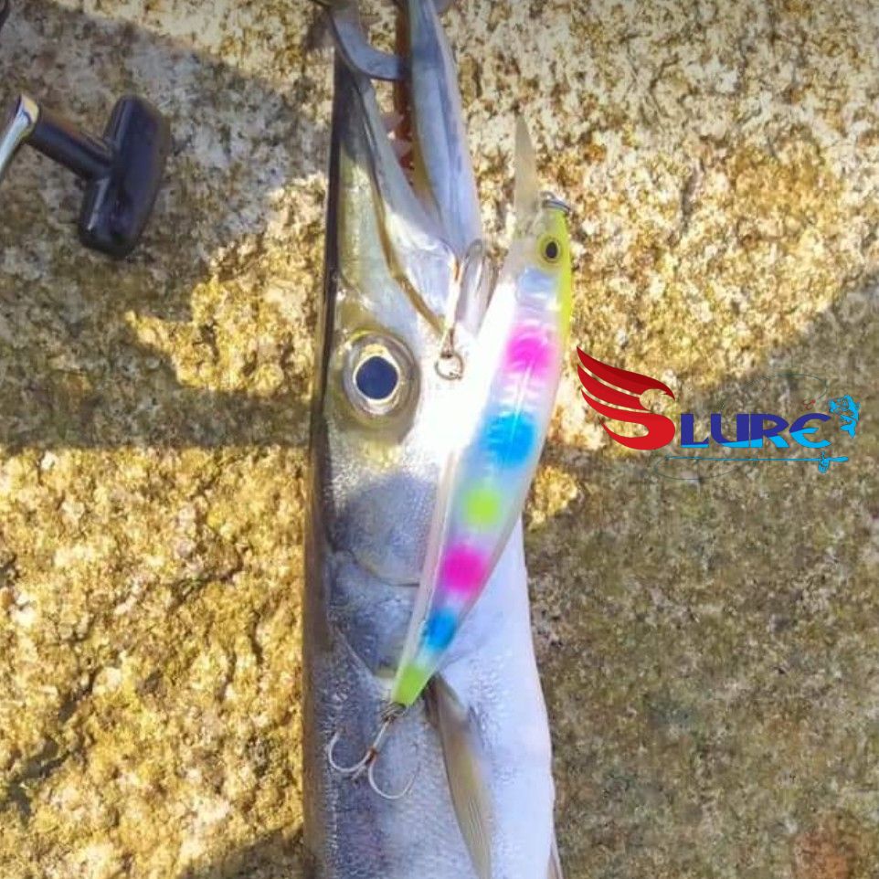 Mồi giả, mồi lure ghềnh, Samurai 26g chính hãng, Slure, câu cá Hồng, cá Nhồng, cá Bè , cá mú...